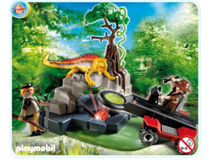 PLAYMOBIL CHASSEURS DE TRESORS 4847 CHASSEUR DE TRESOR AVEC DETECTEUR