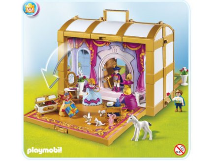 PLAYMOBIL CHATEAU DE LA PRINCESSE 4249 COFFRE DE PRINCESSES TRANSPORTABLE