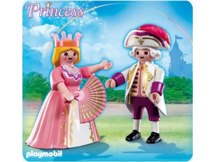 PLAYMOBIL CHATEAU DE LA PRINCESSE 4252 SERVANTE / SALLE DE BAINS