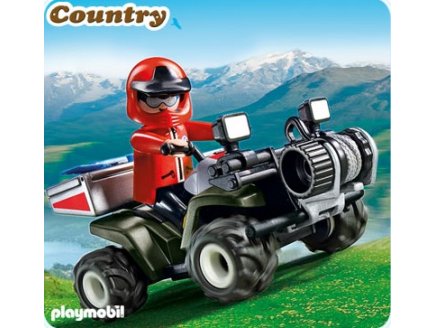 PLAYMOBIL CHEVALIERS 4809 CHEVALIER DES LOUPS AVEC MASSE D'ARME