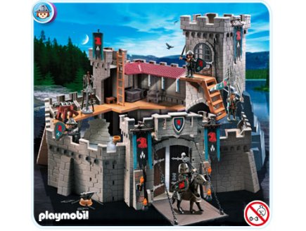 PLAYMOBIL CHEVALIERS 4866 FORTERESSE DES CHEVALIERS DU FAUCON