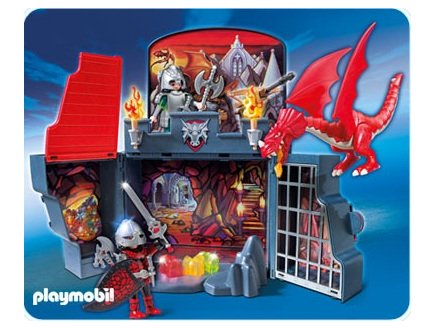 PLAYMOBIL CHEVALIERS 4871 SOLDATS DU LION