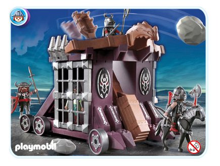 PLAYMOBIL DRAGONS 4837 CATAPULTE GEANTE ET CACHOT