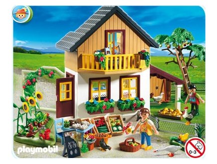 PLAYMOBIL FERME 5120 MAISON DES FERMIERS ET BOUTIQUE