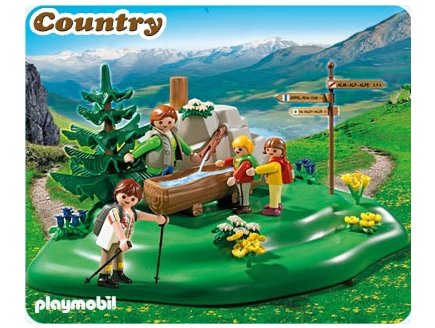 PLAYMOBIL FORET 4203 MAISONNETTE D'OISEAUX 