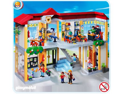 PLAYMOBIL L'ECOLE 4324 ECOLE COMPLETE AVEC EQUIPEMENTS
