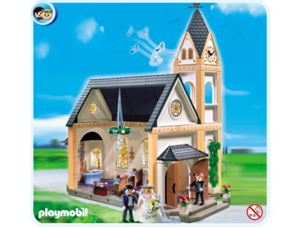 PLAYMOBIL MARIAGE 4296 EGLISE