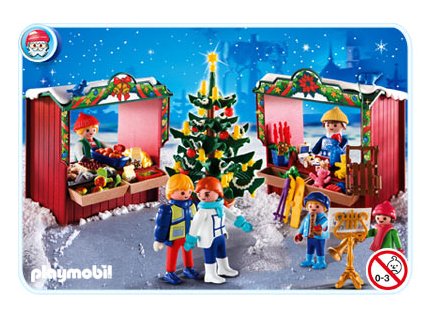 PLAYMOBIL NOEL 4891 MARCHE DE NOEL