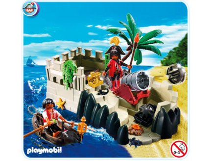 PLAYMOBIL PIRATES 4007 SUPERSET FORTERESSE DES PIRATES