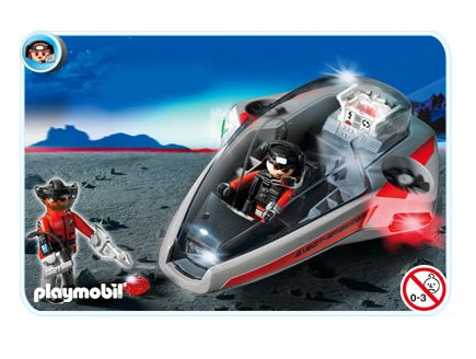PLAYMOBIL PLANETE DU FUTUR 5155 VAISSEAU DES DARKSTERS