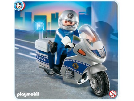 PLAYMOBIL POLICE 4261 MOTARD DE POLICE
