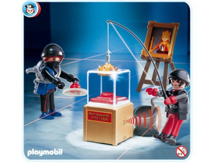 PLAYMOBIL POLICE 4265 VOLEURS D'ANTIQUITES