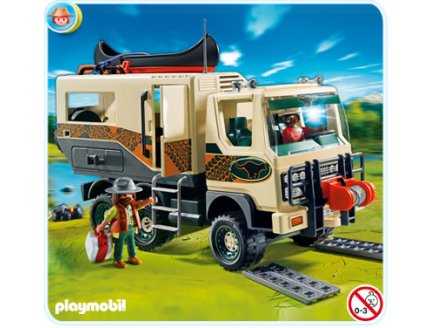 PLAYMOBIL SAFARI 4839 LE CAMION DES AVENTURIERS