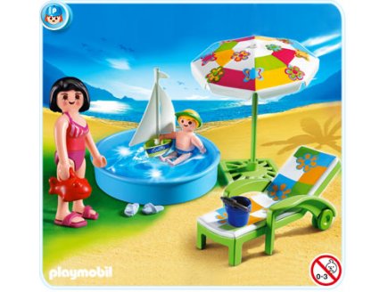 PLAYMOBIL VACANCES 4864 PATAUGEOIRE