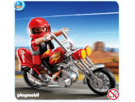 PLAYMOBIL VACANCES 5113 CHOPPER / MOTO