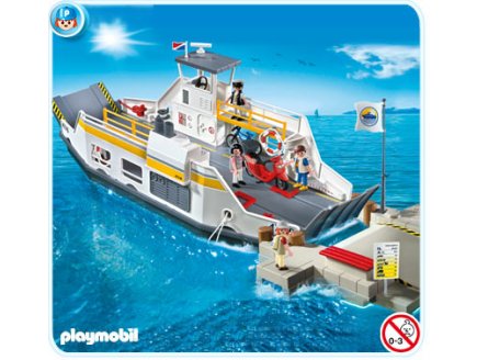 PLAYMOBIL VACANCES 5127 FERRY ET PLATE-FORME