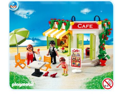 PLAYMOBIL VACANCES 5129 CAFE DU PORT