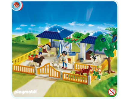 PLAYMOBIL VETERINAIRE 4344 CENTRE DE SOINS ANIMALIER