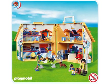 PLAYMOBIL VETERINAIRE 4374 CLINIQUE VETERINAIRE TRANSPORTABLE 