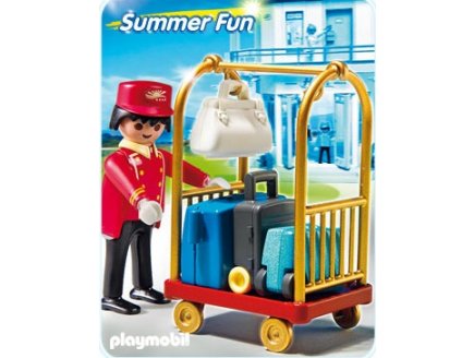 PLAYMOBIL VIE EN VILLE 4280 ABRI POUR VELOS ET OUTILS DE JARDINAGE