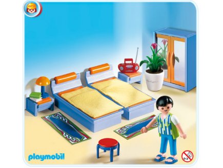 PLAYMOBIL VIE EN VILLE 4284 CHAMBRE DES PARENTS