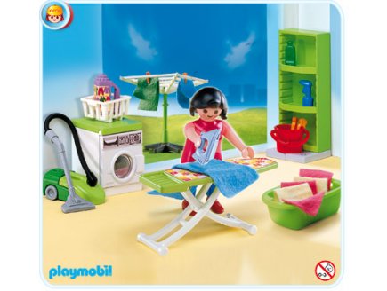 PLAYMOBIL VIE EN VILLE 4288 BUANDERIE