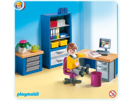 PLAYMOBIL VIE EN VILLE 4289 BUREAU