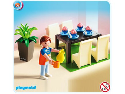 PLAYMOBIL VIE EN VILLE 5335 SALLE A MANGER