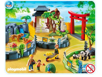 PLAYMOBIL ZOO 4852 LE JARDIN ZOOLOGIQUE ASIATIQUE