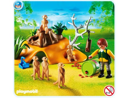 PLAYMOBIL ZOO 4853 LES SURICATES