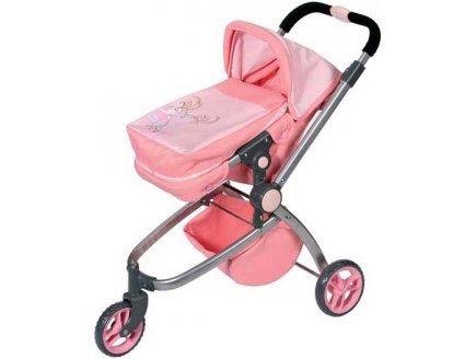 POUSSETTE JOGGER 3 ROUES POUR POUPEE - ZAPF - BABY BORN - ACCESSOIRE POUPEE / POUPON