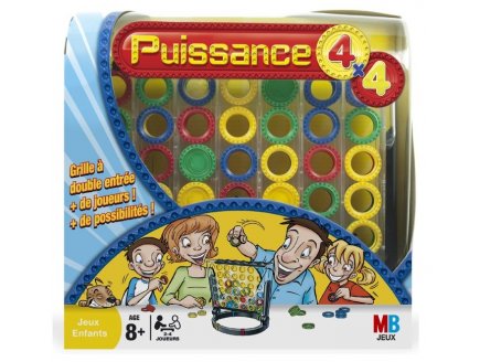 PUISSANCE 4x4 - MB JEUX - HASBRO - JEU DE SOCIETE
