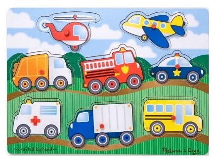 PUZZLE EN BOIS DAUPHIN 20 PIECES - WILD REPUBLIC
