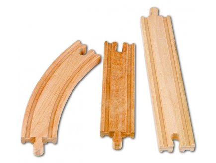 SET DE RAILS EN BOIS