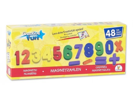 TOY COMPANY - CHIFFRES ET SIGNES OPERATOIRES MAGNETIQUES - JEU EDUCATIF