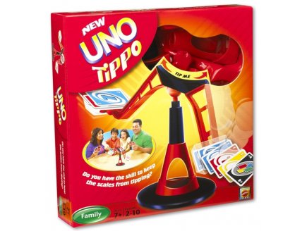 UNO TIPPO - MATTEL - JEU DE CARTES