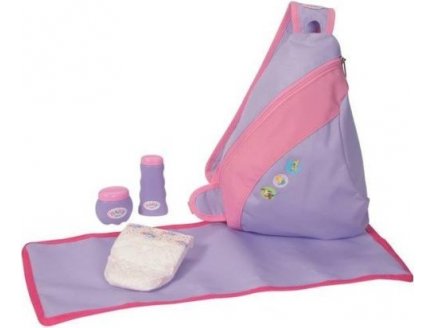 ZAPF - SAC A DOS POUR CHANGER BEBE - ACCESSOIRE POUPEE