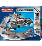 10 MODELES NEW GENERATION MECCANO MULTIMODELS - AVION - MOTO - JEU DE CONSTRUCTION - 835550 