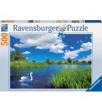 1500 PIECES - LES CHEVAUX : ETALON NOIR
