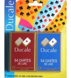2 JEUX DE 54 CARTES : RAMI
