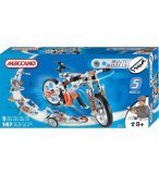 5 MODELES MECCANO MULTIMODELS - VTT - VELO - JEU DE CONSTRUCTION - 833501
