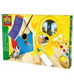 ABRI POUR OISEAUX EN BOIS - SES CREATIVE - 14942 - LOISIRS CREATIFS