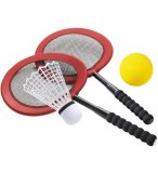 BADMINTON ET TENNIS GEANT - JEU DE RAQUETTES - PLEIN AIR