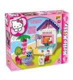 BAR DE LA PLAGE HELLO KITTY - BRIQUES - JEU DE CONSTRUCTION