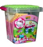 BARIL DE 104 BRIQUES HELLO KITTY - JEU DE CONSTRUCTION