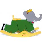 BASCULE BABAR EN BOIS - VILAC - 1033