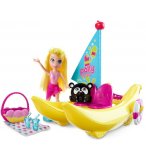 BATEAU BANANE POLLY POCKET - MATTEL - T9434 - POUPEE