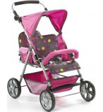 BAYER - POUSSETTE JUMEAU PLIABLE - ACCESSOIRE POUPEE
