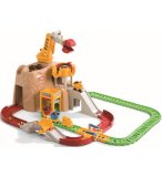 BEEBOO - TRAIN DE CHANTIER EN BOIS  JOUET A TIRER