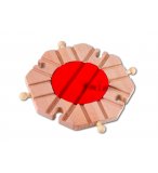 BEEBOO - TRAIN EN BOIS - PLAQUE TOURNANTE EN BOIS